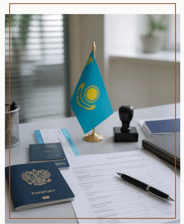 Оформление визы в Казахстан для поездки и работы в Ишимбае